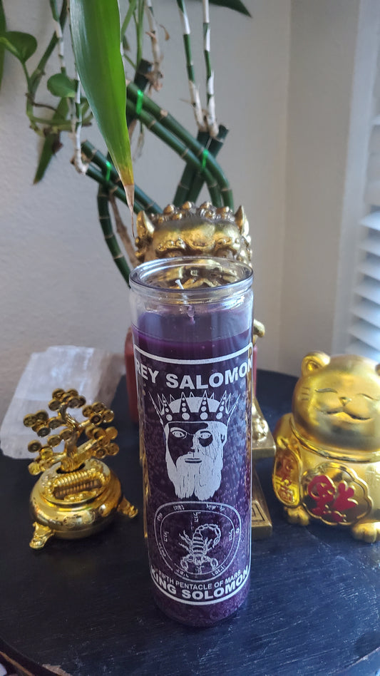King Solomon 7 Day Candle** #SpellCandles #RootWork #conjure
