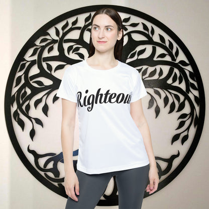 Righteous Meditation Women's Jersey - Find Your Zen (White)