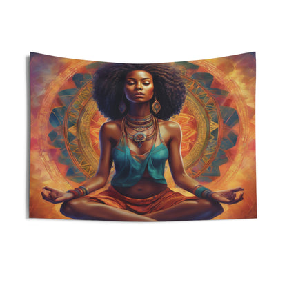 Divine Cosmic Feminine Indoor Wall Tapestries - Transform Your Space