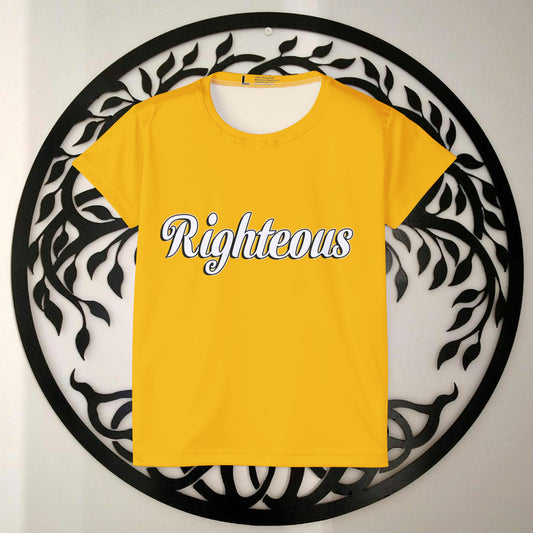 Righteous Meditation Women's Jersey - Find Your Zen (Yellow)