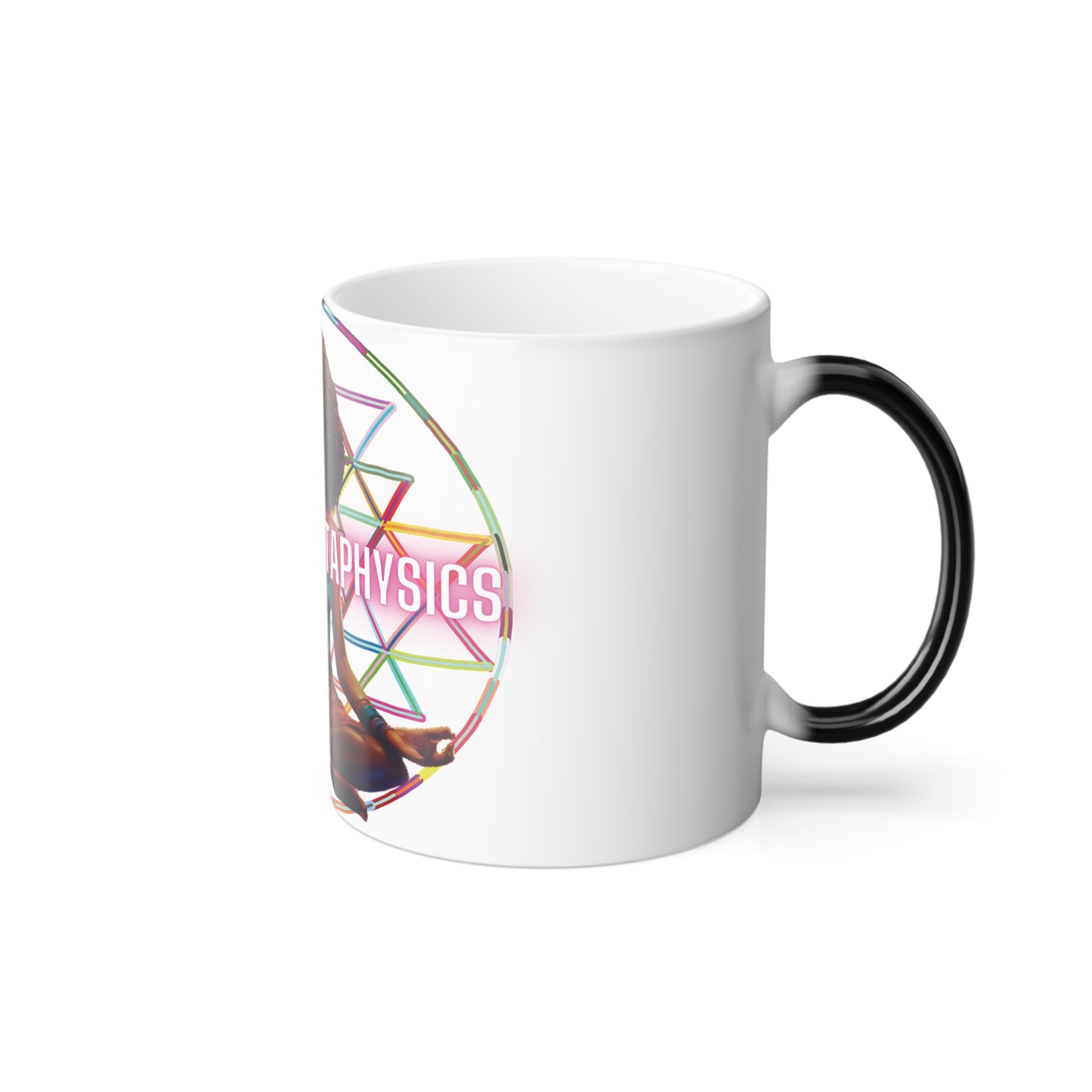 Cosmic Divine Feminine Color Morphing Mug, 11oz - Reveal the Magic