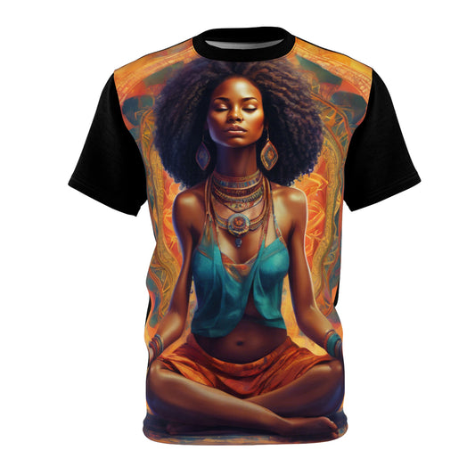 Divine Cosmic Feminine Cut & Sew Tee - Style Meets Comfort (Mens)