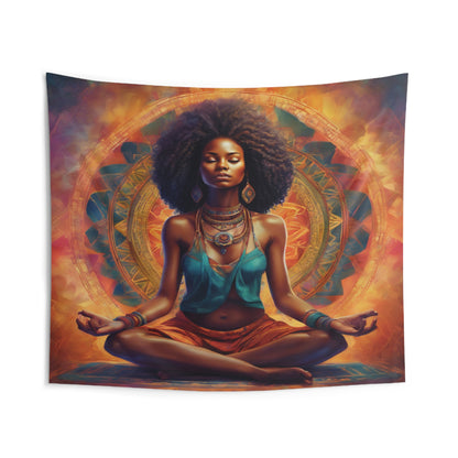 Divine Cosmic Feminine Indoor Wall Tapestries - Transform Your Space