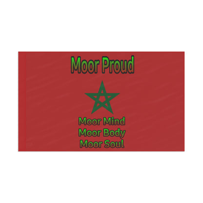 Moor Proud Flag - Available in 3 Sizes #Moors #MoorishPride #People1stMetaphysics #MoorishAmerican #Nationality