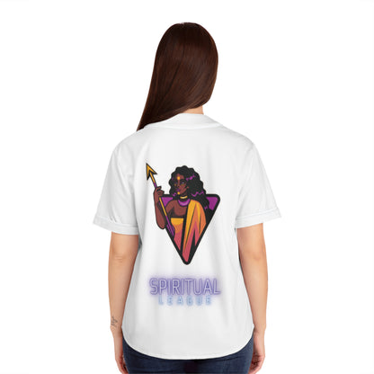 Goddess - Spiritual League Women's Baseball Jersey - Unleash Your Inner Goddess