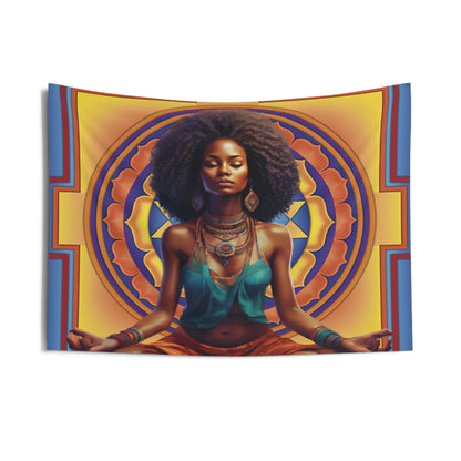 Sri Yantra Divine Feminine Indoor Wall Tapestries - Elevate Your Space