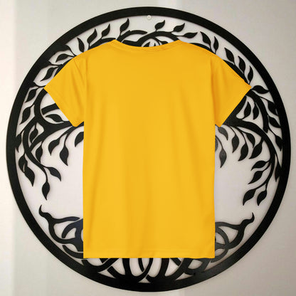 Righteous Meditation Women's Jersey - Find Your Zen (Yellow)