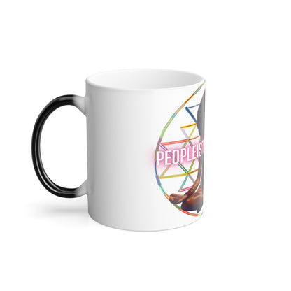 Cosmic Divine Feminine Color Morphing Mug, 11oz - Reveal the Magic