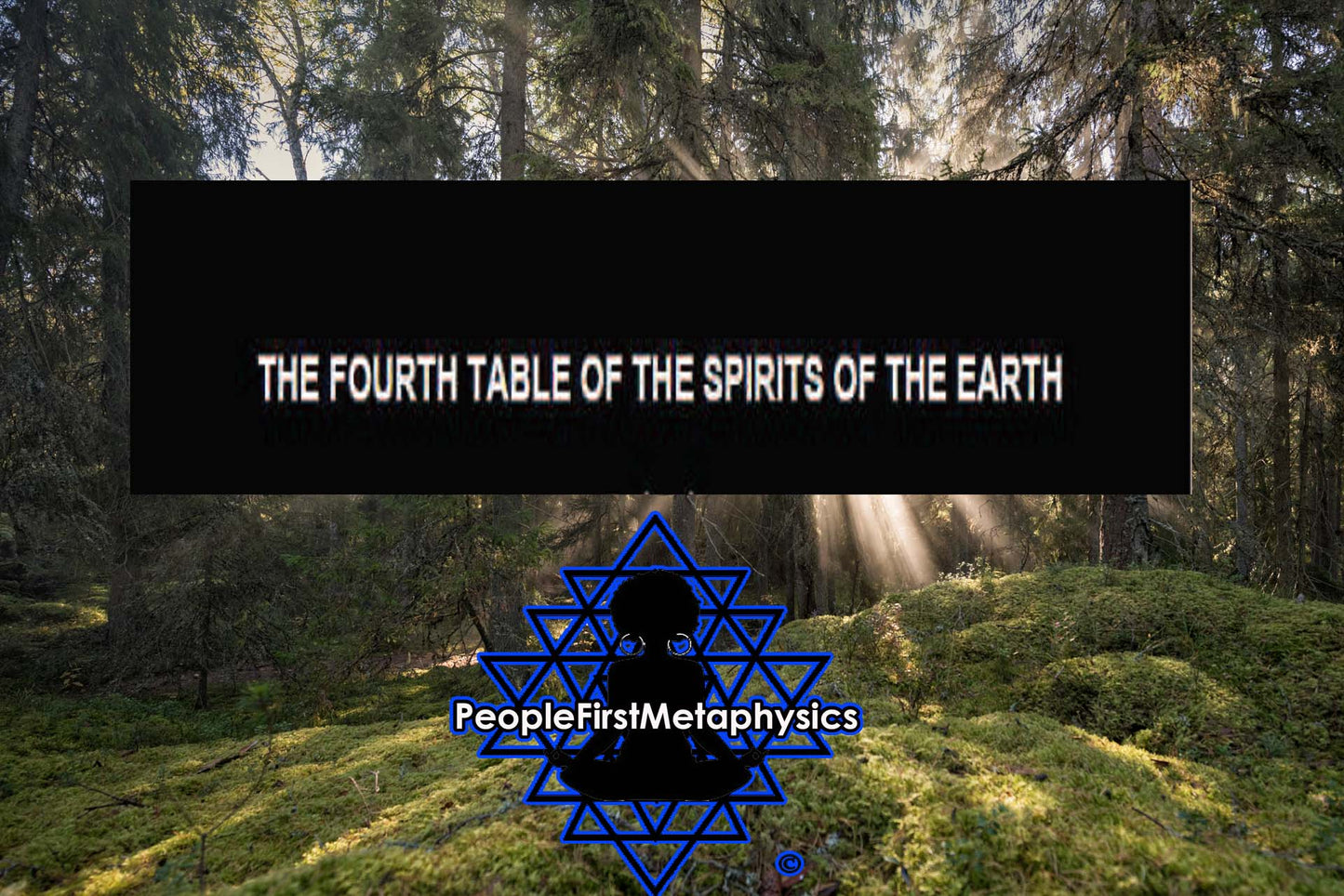 Fourth Table of the Spirits of The Earth from the 6th & 7th Books of Moses #Seals #Moses #Magic #Hebrew #Enochian Magick