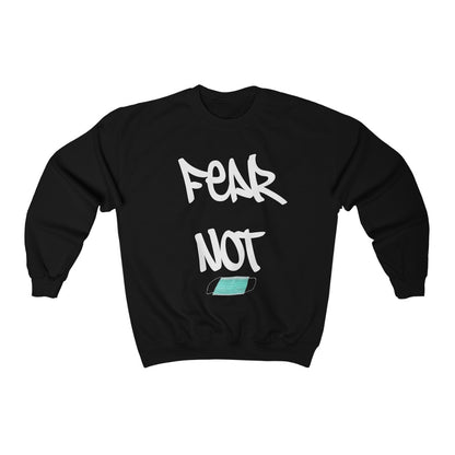 Fear Not Crewneck Sweatshirt #People1stMetaphysics #OccultTees #MindfulnessSeries #NoDistractions