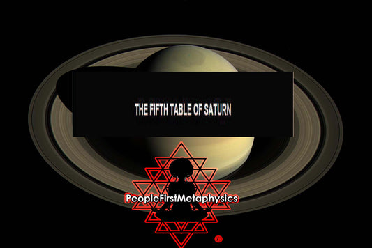 Fifth Table Planetary Seal of Saturn from the 6th & 7th Books of Moses #Seals #Moses #Magic #Hebrew #Enochian Magick