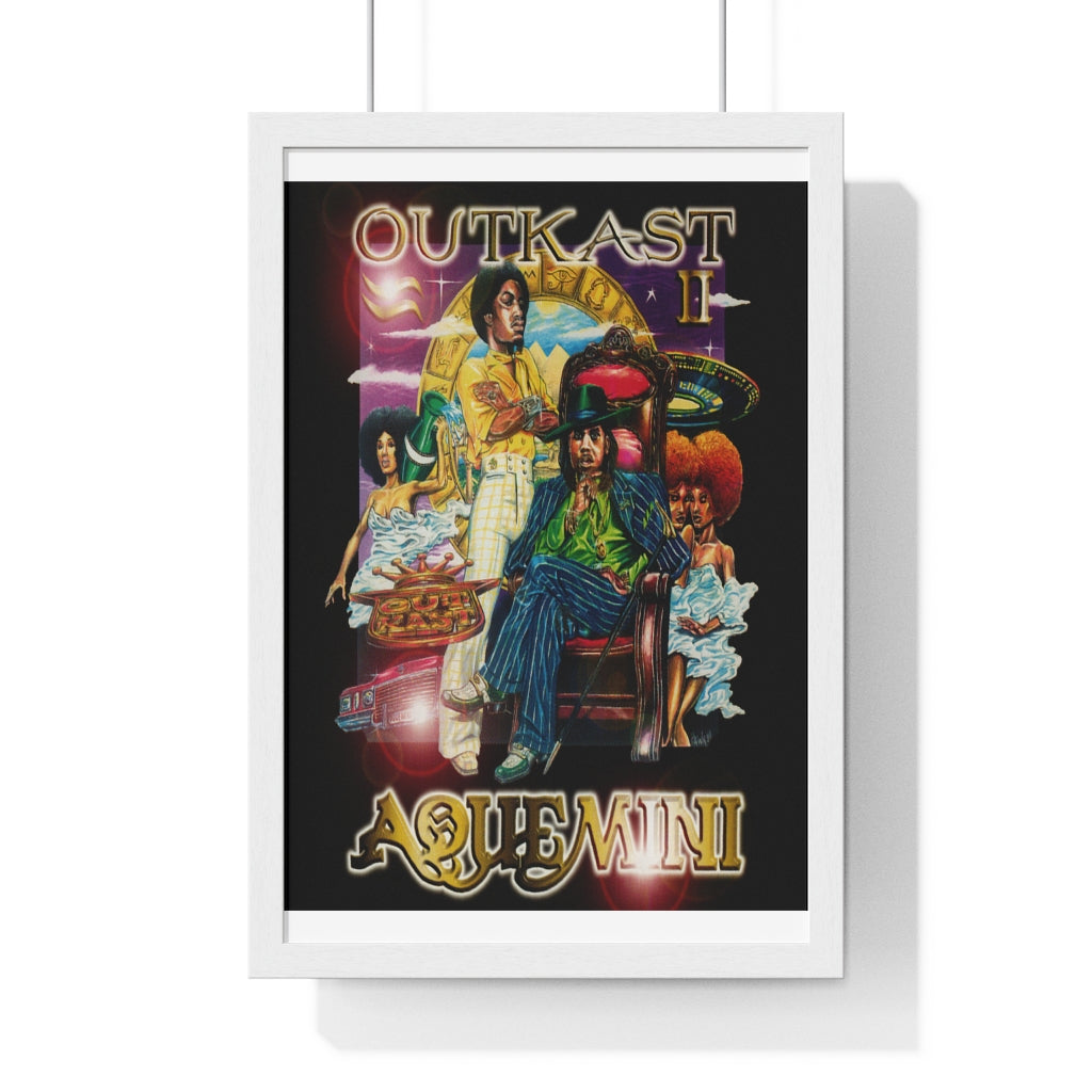 Premium Framed Outkast - Aquemini Poster