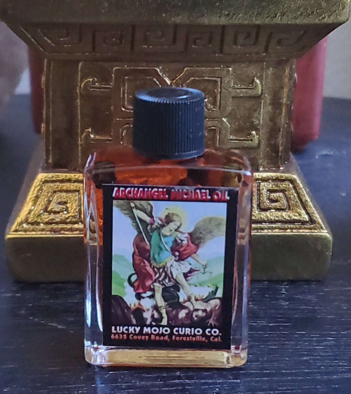 #LuckyMojoCurioCo Archangel Michael Anointing / Conjure Oil #Great Deal #LuckyMojoCurioCo #LuckyMojo #EffectiveOils #MustHave