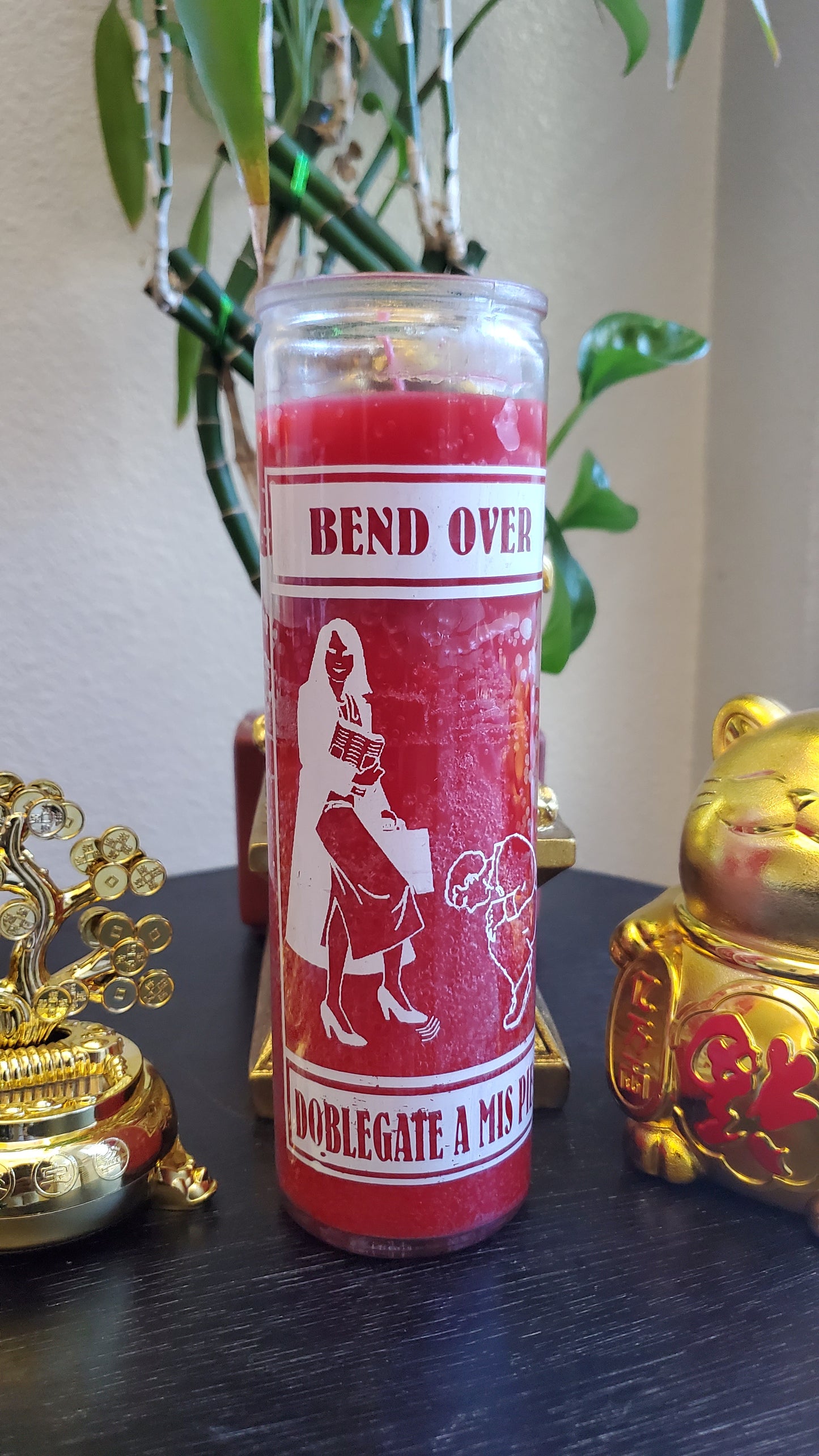 Red "Bend Over" **7 Day Domination Magick Candle** #SpellCandles #RootWork #Conjure #Domination