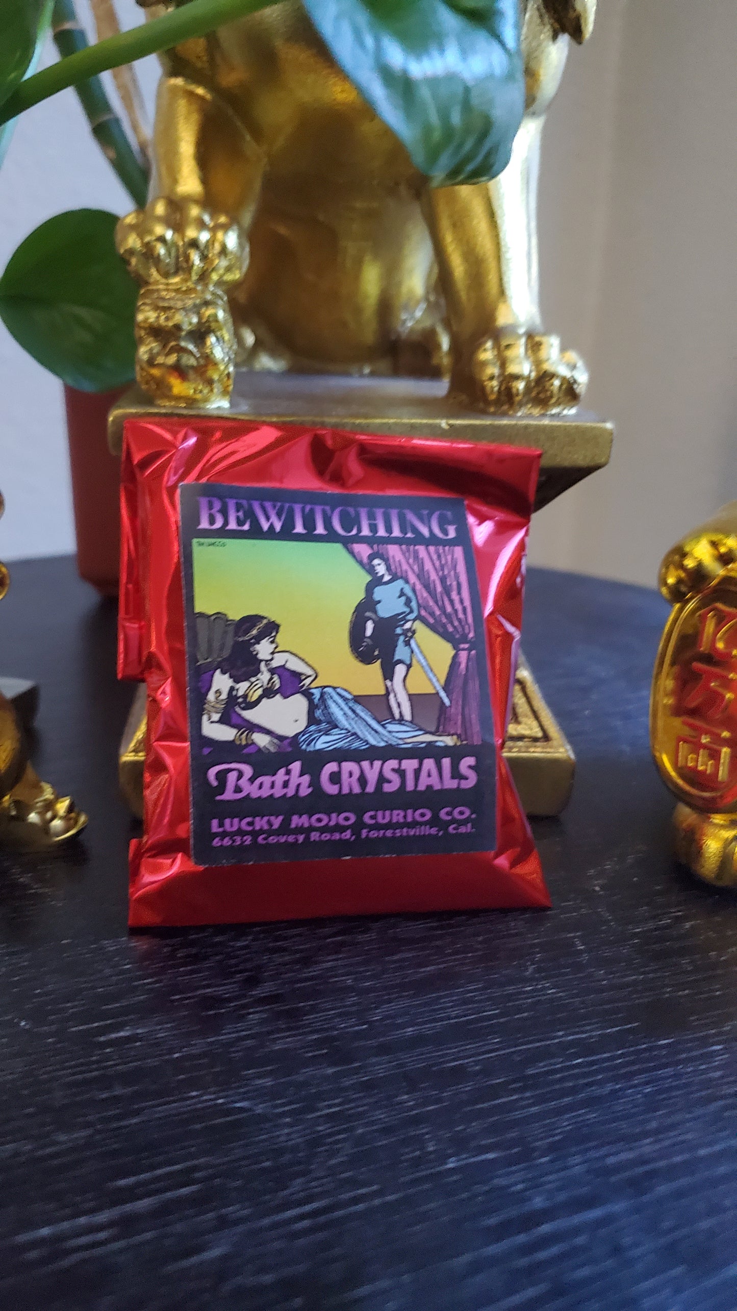 LuckyMojoCurioCo "Bewitching" Bath Crystals #Great Deal #BathCrystal #SpiritBath #CleansingRituals #RitualMagick #LoveMagick