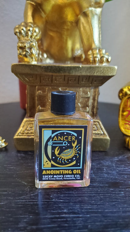 LuckyMojoCurioCo "Cancer Oil" Anointing / Conjure Oil #Great Deal #LuckyMojoCurioCo #LuckyMojo #EffectiveOils #MoneyMagick #AstrologyOils