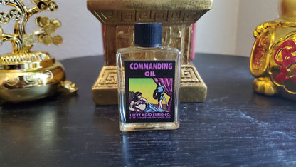 LuckyMojoCurioCo "Commanding Oil" Anointing / Conjure Oil #Great Deal #LuckyMojoCurioCo #LuckyMojo #EffectiveOils #BlackMagick