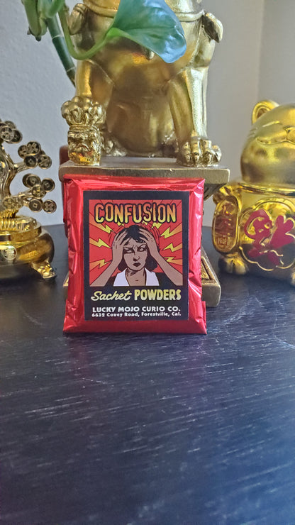 LuckyMojoCurioCo "Confusion" Sachet Powder #Great Deal #LuckyMojoCurioCo #LuckyMojo #SachetPowders #Hoodoo #ConfusionSpell