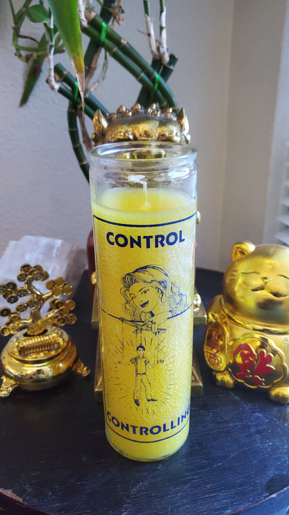 Control 7 Day Candle** #SpellCandles #RootWork #conjure