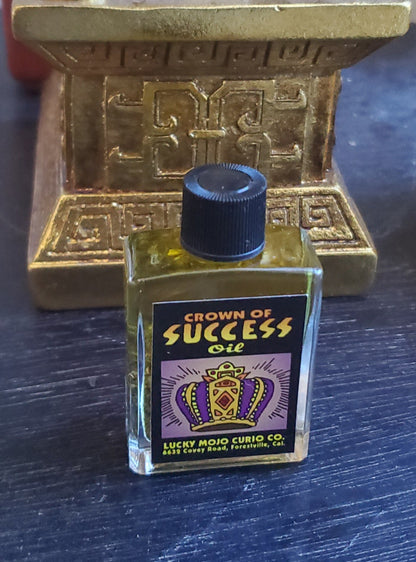 #LuckyMojoCurioCo Crown of Success Anointing / Conjure Oil #Great Deal
