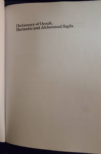 Dictionary of Occult Hermetic and Alchemical Sigils By Fred Gettings **RARE BUY** Hard to find Read!!!l #CheaperThanAmazon #Occult #Alchemy #LastPhysicalCopyInStock