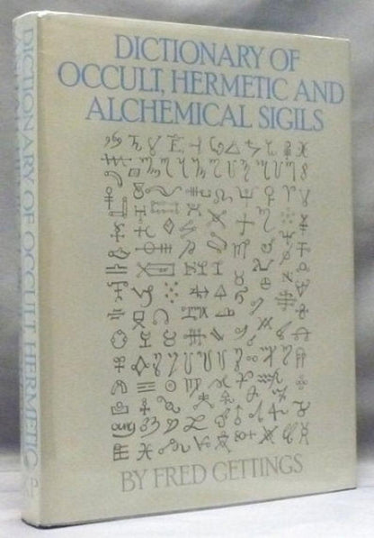 Dictionary of Occult Hermetic & Alchemical Sigils By Fred Gettings *RARE BUY* W Free Ebook #PP1MTP #Digital #Occult #Alchemy #Ebook #RareBuy