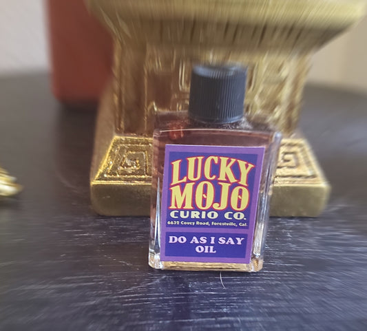 LuckyMojoCurioCo "Do As I Say Oil" Anointing / Conjure Oil #GreatDeal #LuckyMojoCurioCo #LuckyMojo #EffectiveOils #MustHave