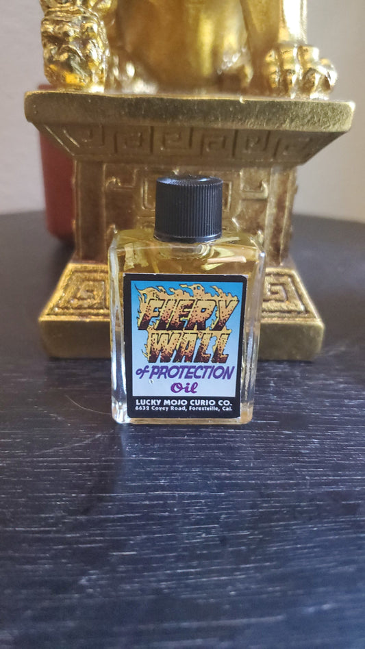 LuckyMojoCurioCo "Fiery Wall of Protection Oil" Anointing / Conjure Oil #GreatDeal #LuckyMojoCurioCo #LuckyMojo #EffectiveOils #MustHave