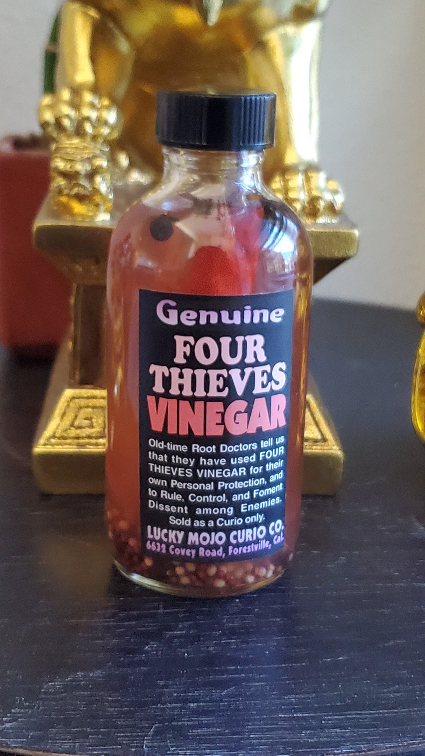 LuckyMojoCurioCo "Four Thieves Vinegar" Anointing / Conjure Oil #Great Deal #LuckyMojoCurioCo #LuckyMojo #EffectiveOils #ProtectionOil