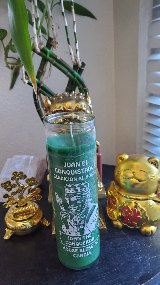 High John The Conqueror 7 Day Ritual Candle** #SpellCandles #RootWork #conjure