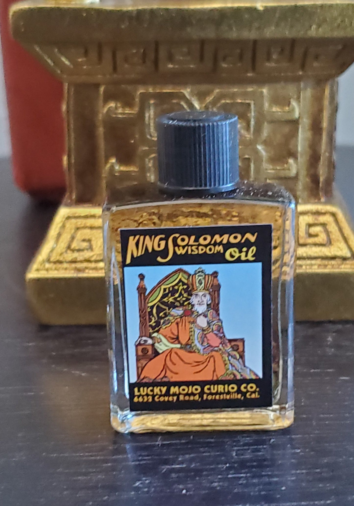 LuckyMojoCurioCo "King Solomon Wisdom Oil" Anointing / Conjure Oil #Great Deal #LuckyMojoCurioCo #LuckyMojo #EffectiveOils #WisdomOil