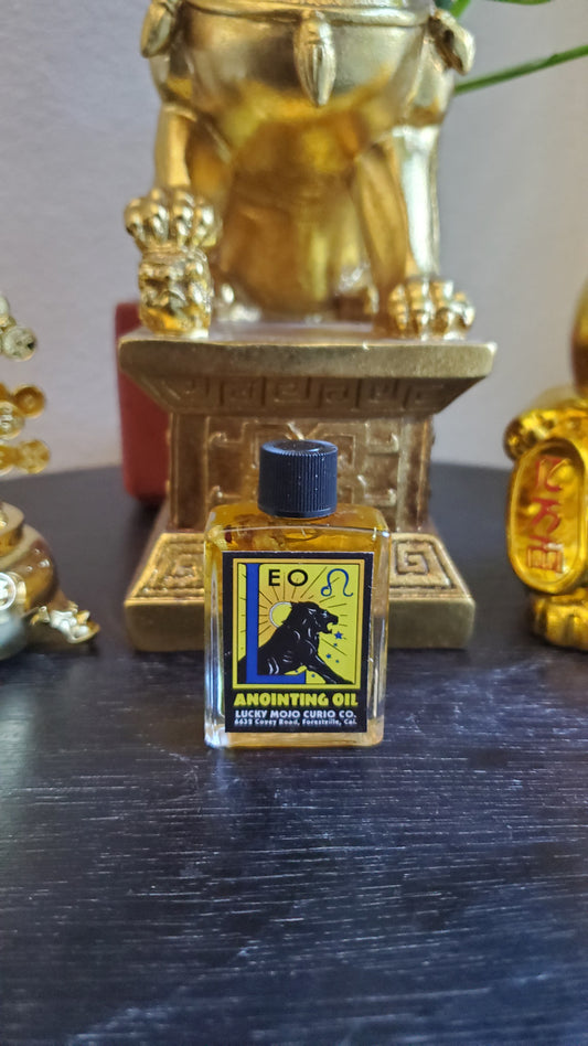 LuckyMojoCurioCo "Leo Oil" Anointing / Conjure Oil #Great Deal #LuckyMojoCurioCo #LuckyMojo #EffectiveOils #MoneyMagick #AstrologyOils