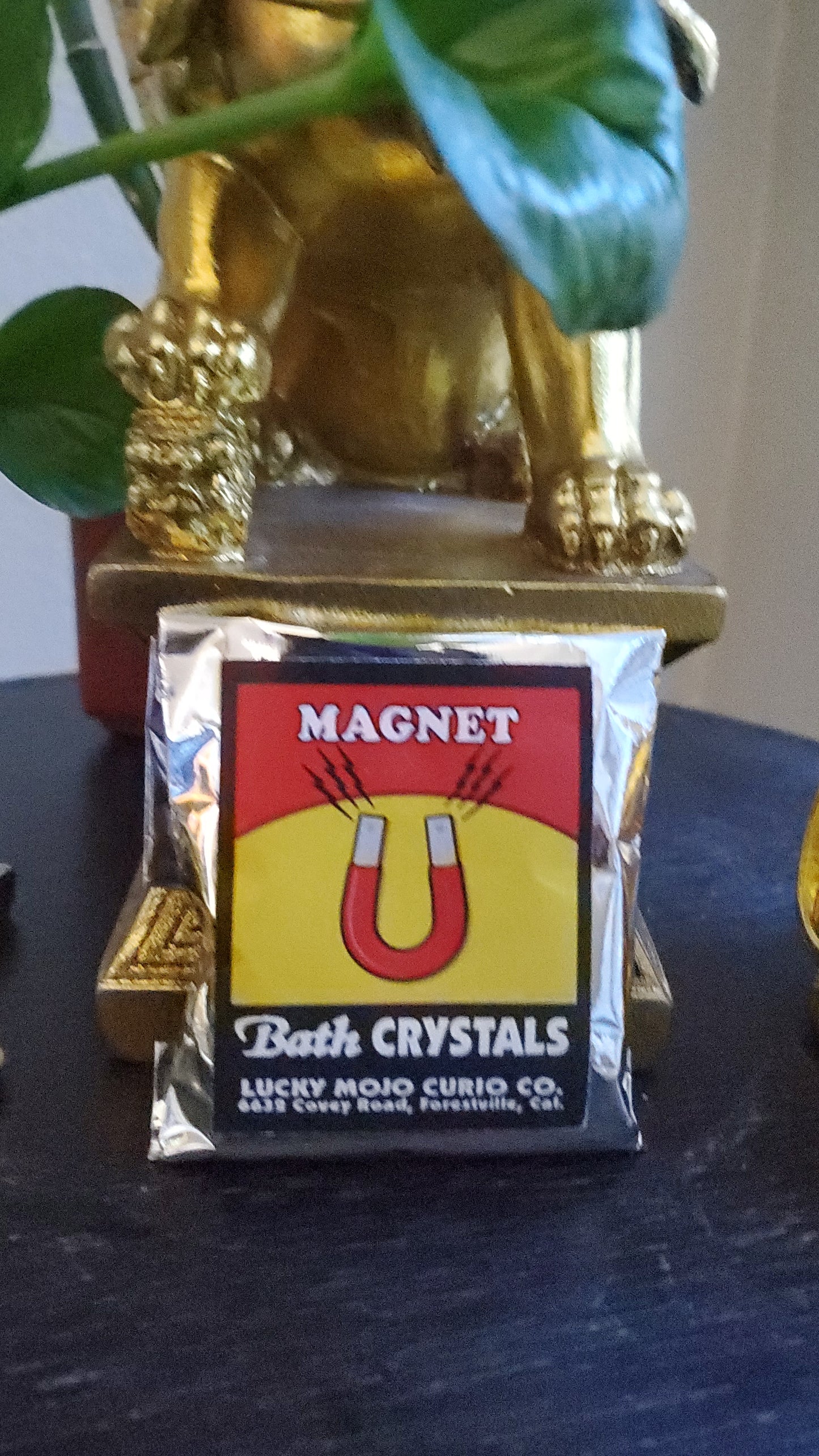 LuckyMojoCurioCo "Magnet" Bath Crystals #Great Deal #BathCrystal #SpiritBath #CleansingRituals #RitualMagick #LoveMagick