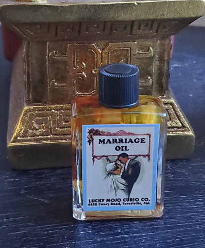 #LuckyMojoCurioCo "MARRIAGE" Anointing / Conjure Oil #Great Deal #LuckyMojoCurioCo #LuckyMojo #EffectiveOils #MustHave