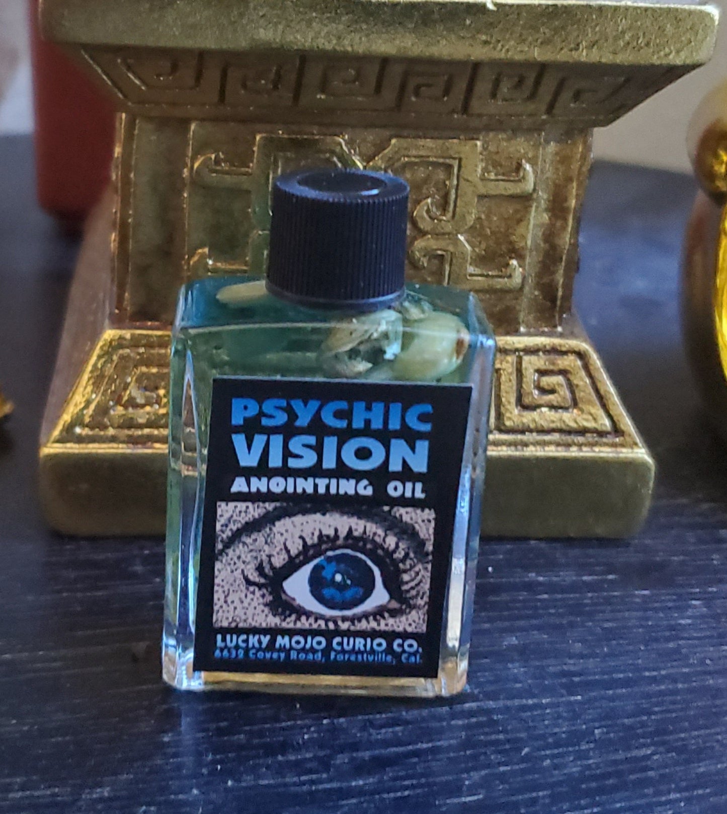 #LuckyMojoCurioCo "Psychic Vision" Anointing / Conjure Oil #GreatDeal