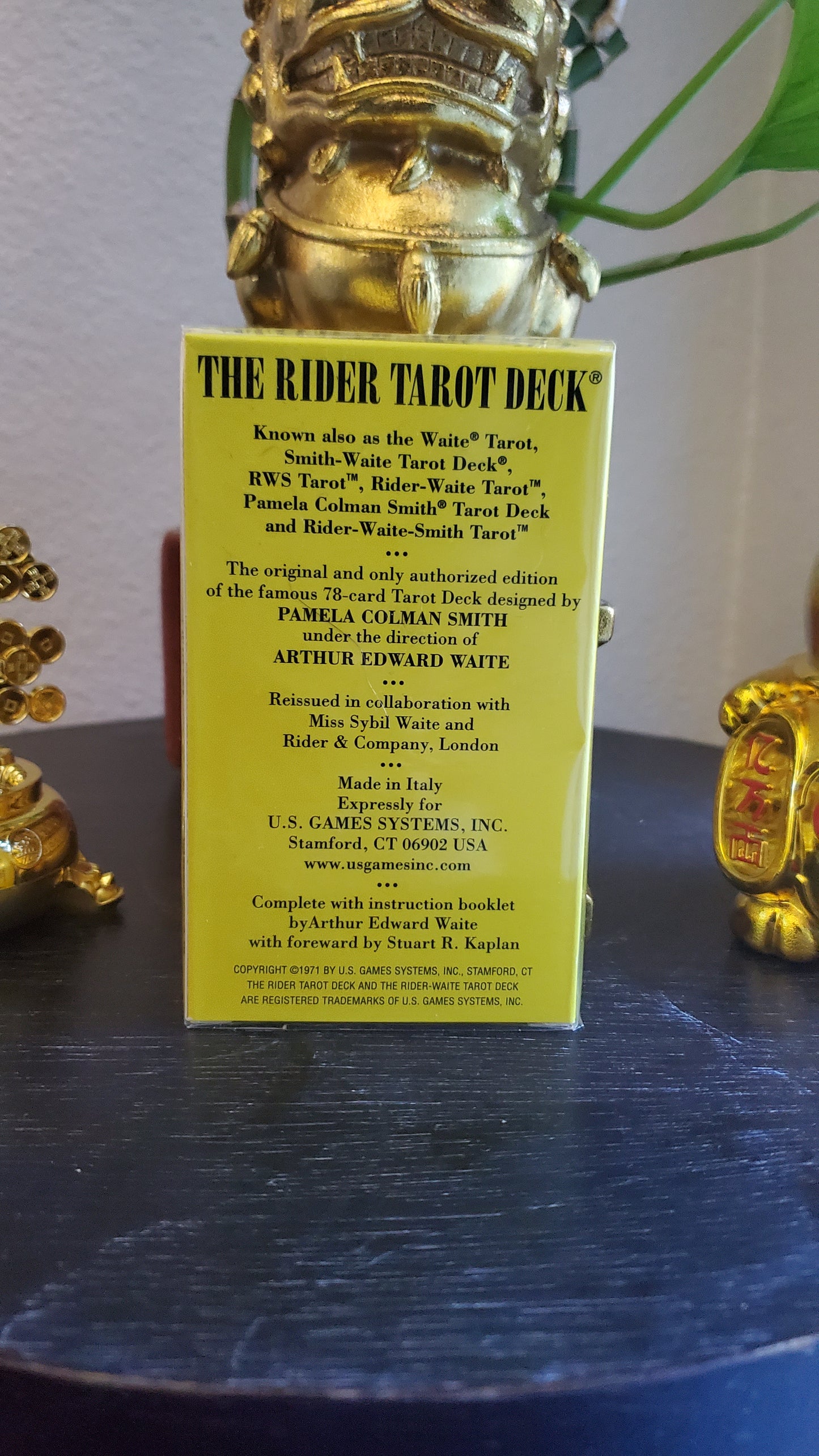 SMITH-RIDER-WAITE (Spanish) Tarot Cards Deck & Instruction Booklet by Arthur Edward Waite, Classic Tarot Deck, #Tarot #Divination #TarotCards