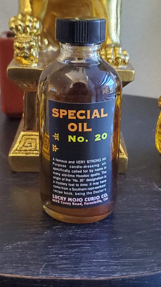 LuckyMojoCurioCo "Special Oil No. 20" Anointing / Conjure Oil #Great Deal #LuckyMojoCurioCo #LuckyMojo #EffectiveOils #ProtectionOil