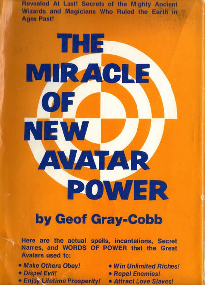 The Miracle of New Avatar Power by Geof Gray-Cobb **Instant download!!**