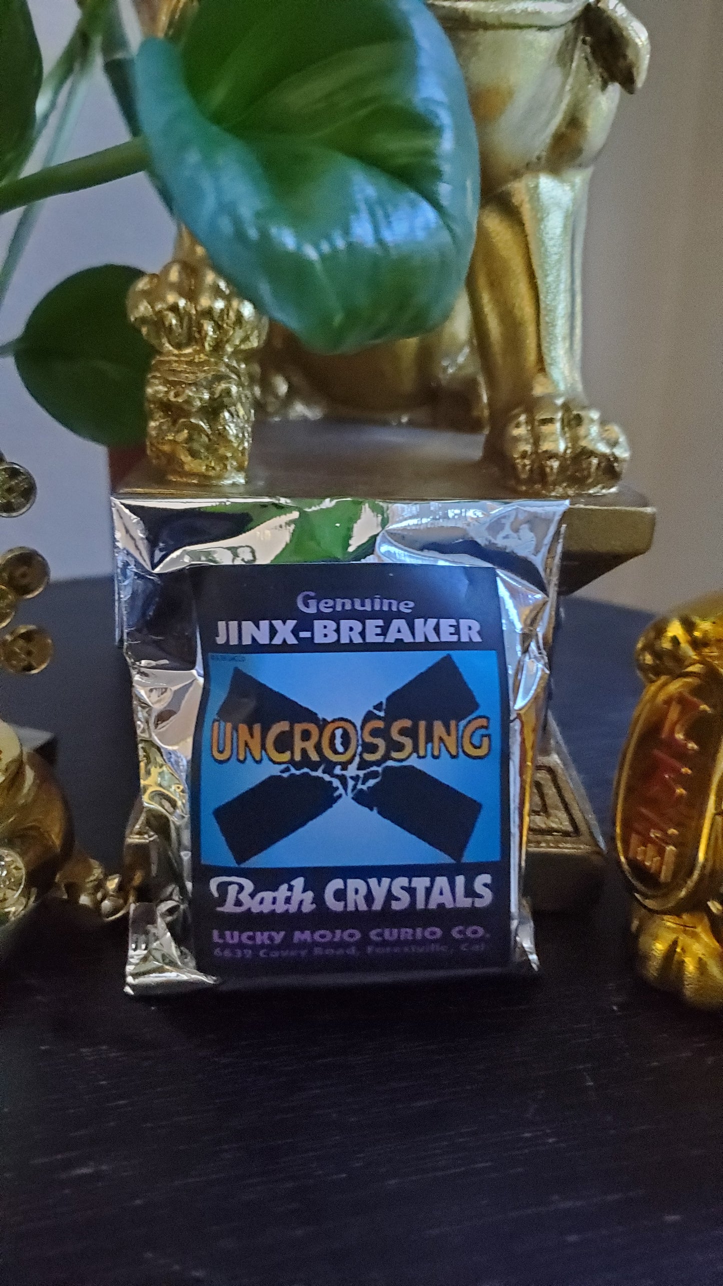 LuckyMojoCurioCo "Uncrossing Jinx-Breaker" Bath Crystals #Great Deal #BathCrystal #SpiritBath #CleansingRituals #RitualMagick #Protection
