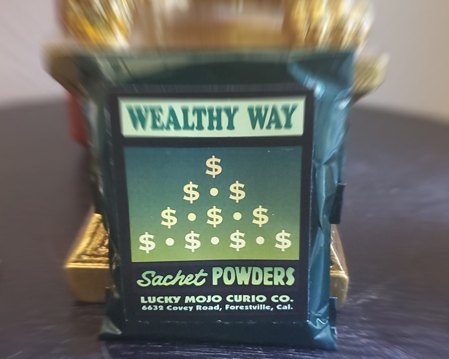 LuckyMojoCurioCo "Wealthy Way" Satchet Powder #Great Deal #LuckyMojoCurioCo #LuckyMojo #IncensePowders #Hoodoo #MoneyMagick #AttractionMagick