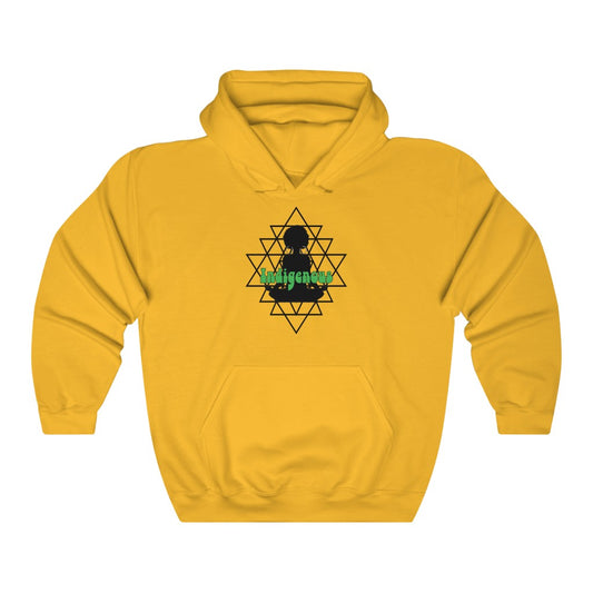 "Indigenious" Unisex Heavy Blend™ Hooded Sweatshirt #TurtleIsland #Indigenous #JohnHansen #Moorish